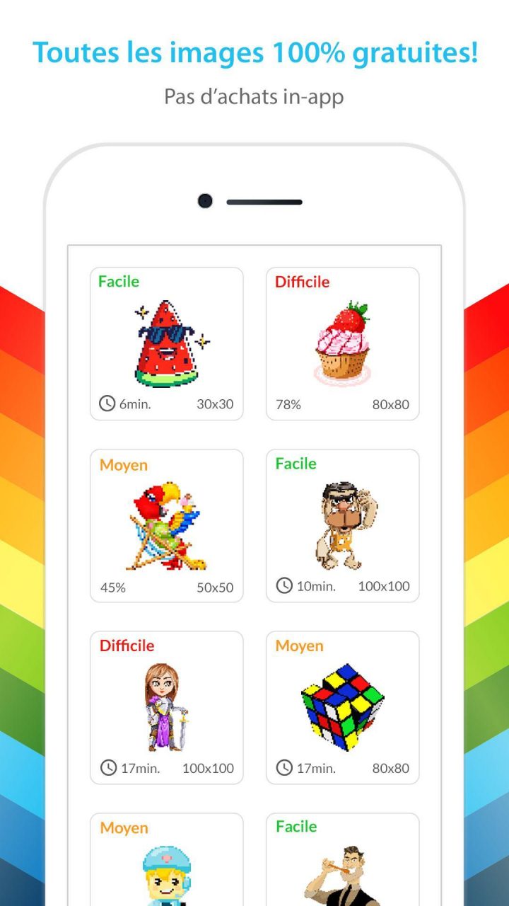 Jeux De Coloriage Numéro – Peinture Par Numero Pour Android concernant Jeu De Coloriage Pixel