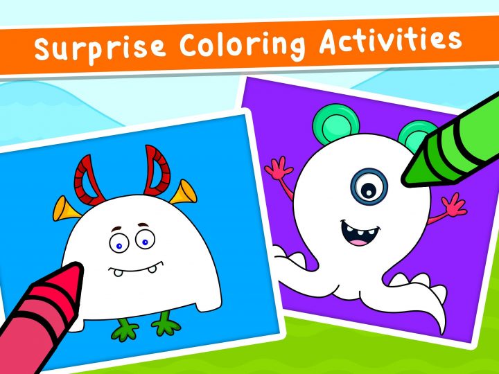 Jeux De Coloriage Pour Enfants – Dessin Livre Pour Android intérieur Jeux Enfant Dessin