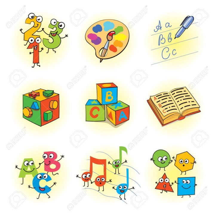 Jeux De Logique Pour Les Enfants. Personnage De Dessin Animé Drôle. Vector  Illustration. Isolé Sur Fond Blanc. Ensemble intérieur Jeu Logique Enfant