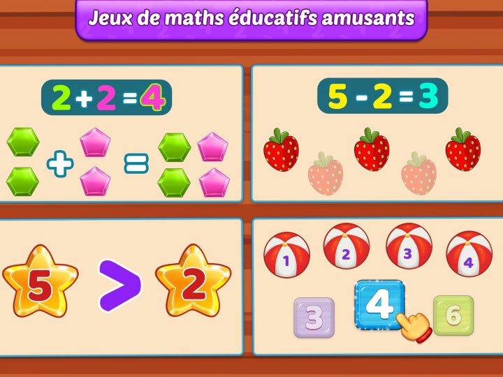 Jeux De Maths Enfants – Addition Et Soustraction Pour dedans Jeux De Maths Gratuit