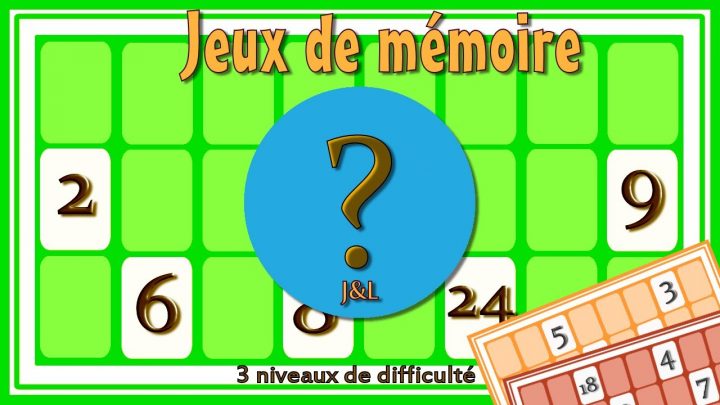 Jeux De Mémoire Par Les Nombres | 9 Petits Jeux Sympas Pour Améliorer Ta  Mémoire | Jeu Gratuit pour Jeux Memoire Gratuit