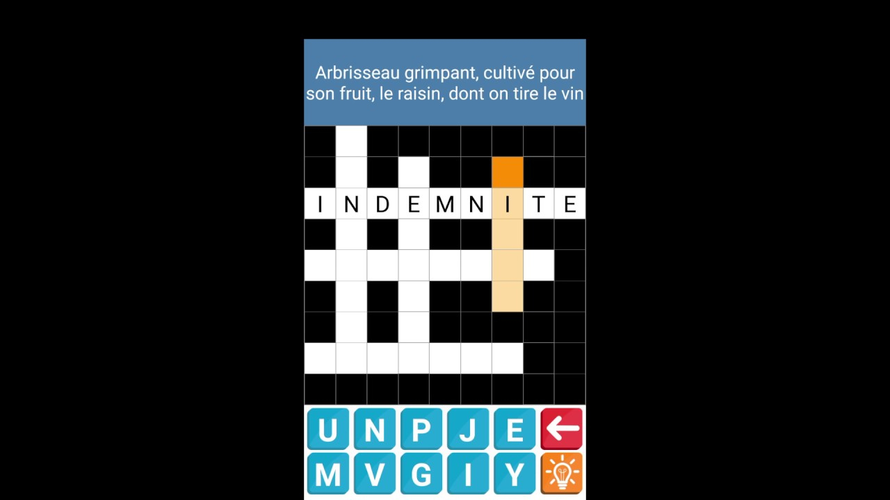 Jeux De Mots Croisés Gratuits | Crossword French Puzzles Game concernant Puzzle Gratuit Facile