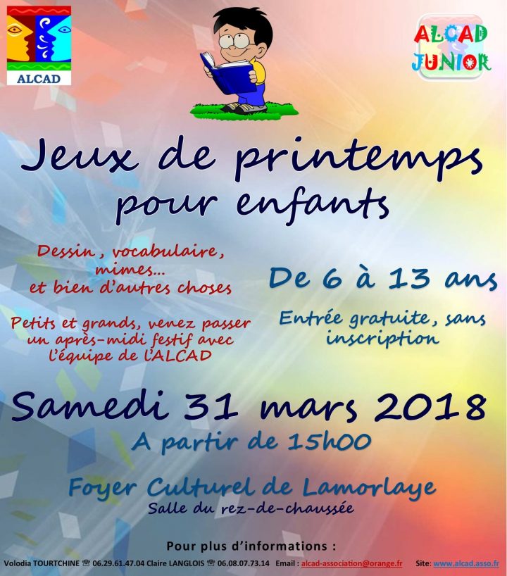 Jeux De Printemps Pour Enfants – Alcad tout Jeux Pour Petit Enfant