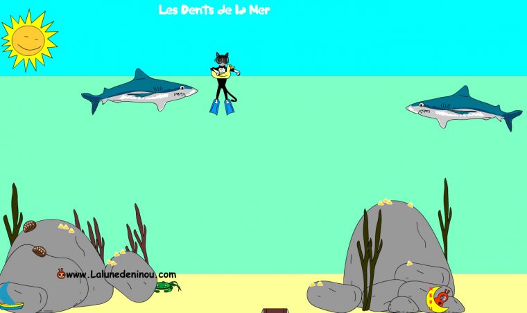 Jeux De Requins – Jeux Pour Enfants Sur Lalunedeninou – pour Jeux Enfant Gratuit En Ligne