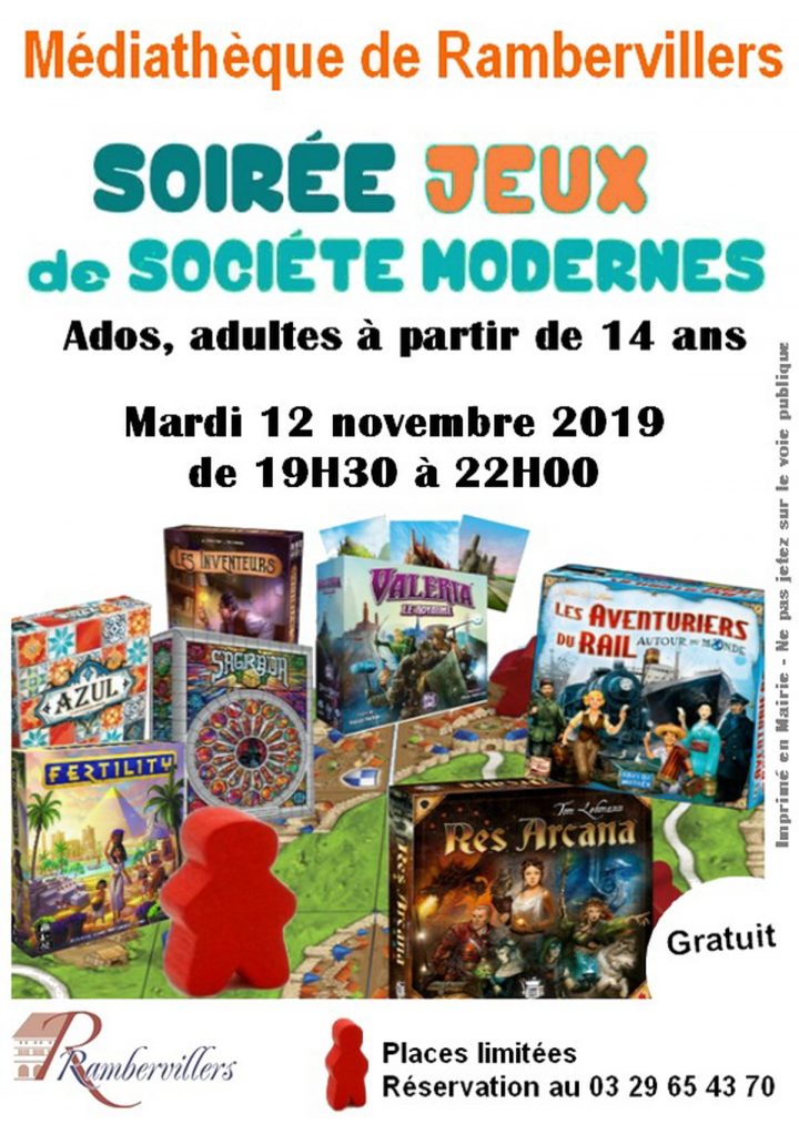 Jeux De Societe Modernes : Jeu De Societe A Rambervillers serapportantà Jeux Societe Gratuit