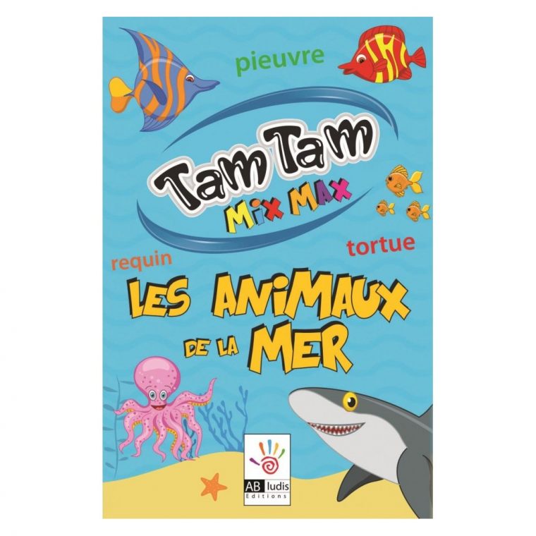 Jeux De Société – Tam Tam Mix Max : Les Animaux De La Mer à Jeu De Societe Requin