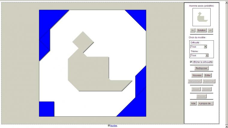 Jeux De Tangram En Ligne | concernant Tangram En Ligne