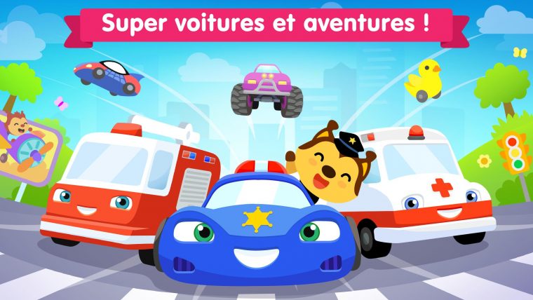 Jeux De Voiture Pour Les Bébés Et Enfants 4 Ans Pour Android à Jeux Pour Enfant De 4 Ans