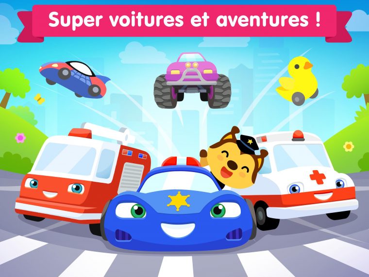 Jeux De Voiture Pour Les Bébés Et Enfants 4 Ans Pour Android serapportantà Jeux Pour Enfant De 4 Ans