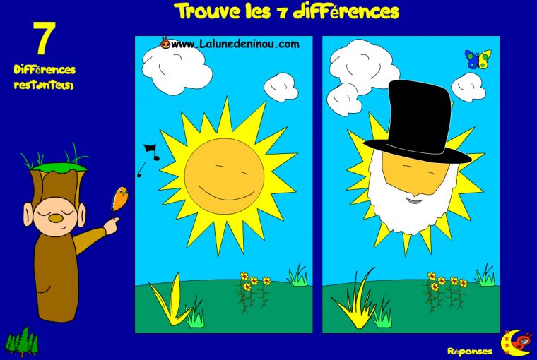 Jeux Des 7 Différences – Le Lutin Des Différences – Jeux pour Jeux Des 7 Différences Gratuit