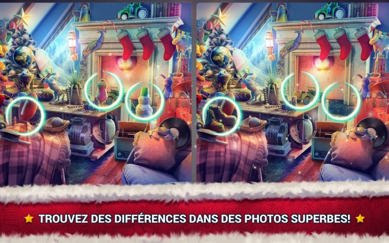 Jeux Des Différences Noël – Jeux Des Erreurs – Jeux Midva avec Jeux Des Differences Gratuit