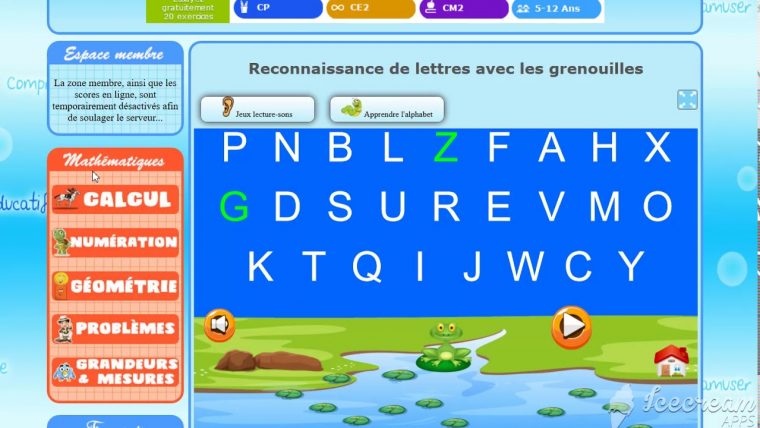 Jeux Educatif Maternelle Francais 2 dedans Jeux Alphabet Maternelle Gratuit