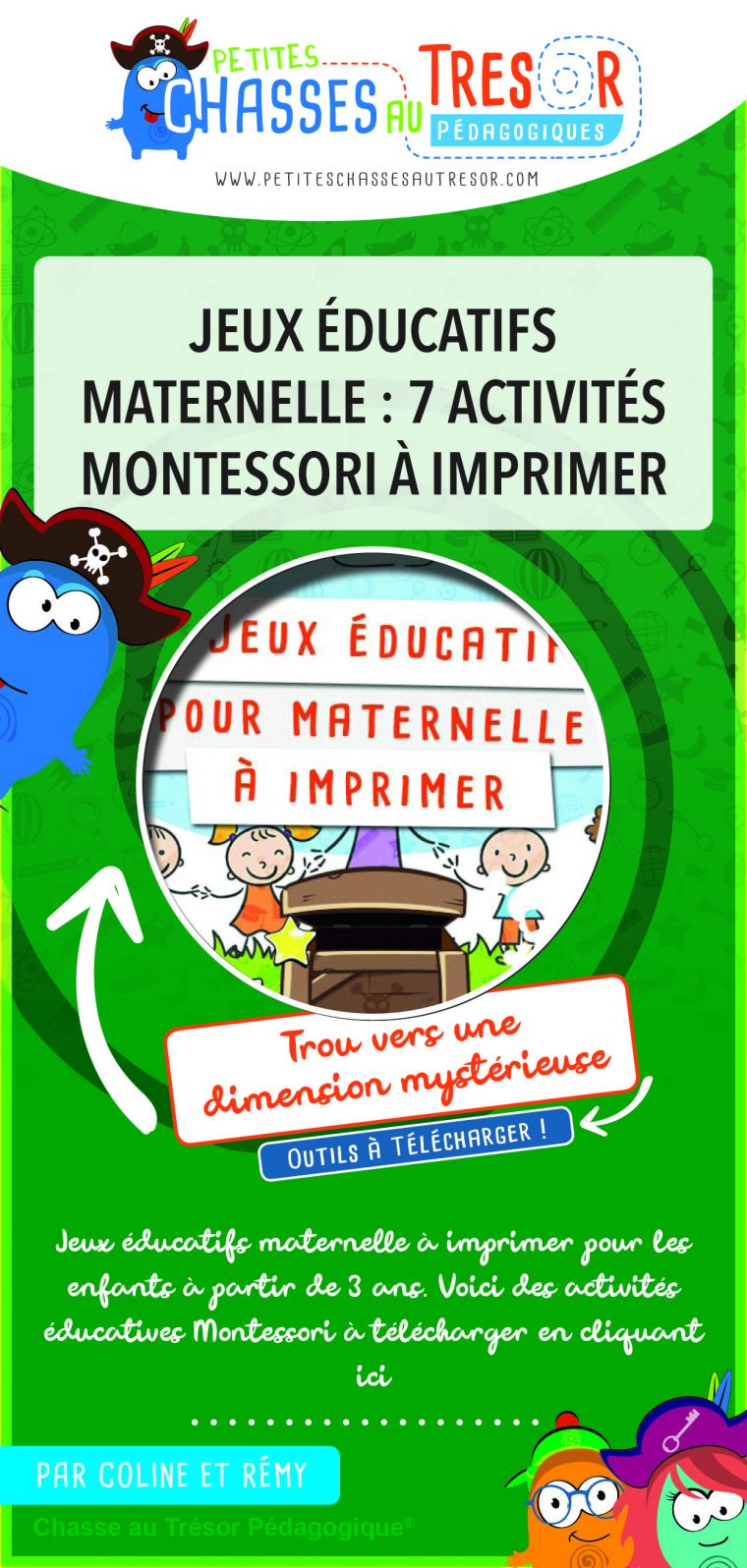 Jeux Éducatifs Maternelle : 7 Activités Montessori À destiné Jeu Educatif Maternelle