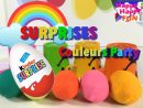 [Jeux Enfant] Apprendre Les Couleurs Surprise Oeufs |Play-Doh| |La Reine  Des Neiges| concernant Jeux Apprendre Les Couleurs