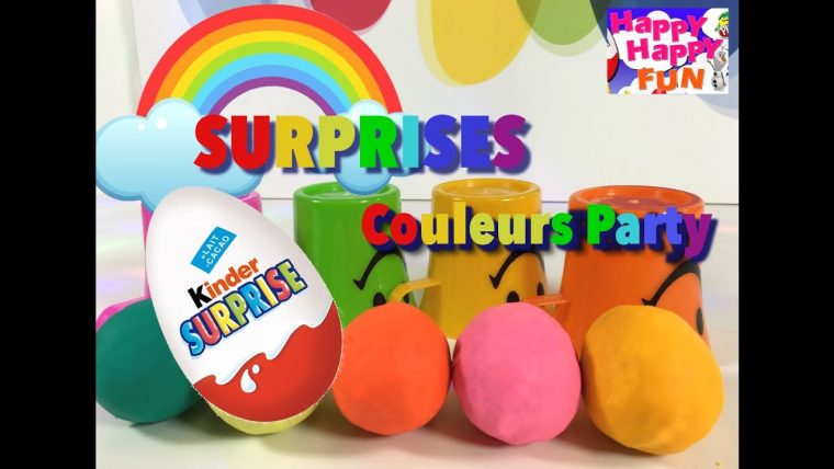 [Jeux Enfant] Apprendre Les Couleurs Surprise Oeufs |Play-Doh| |La Reine  Des Neiges| concernant Jeux Apprendre Les Couleurs