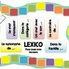 Jeux Fabriqués - Lexico, Jeu De Vocabulaire Pour Ce1 - Cycle avec Jeux Ce2 À Imprimer