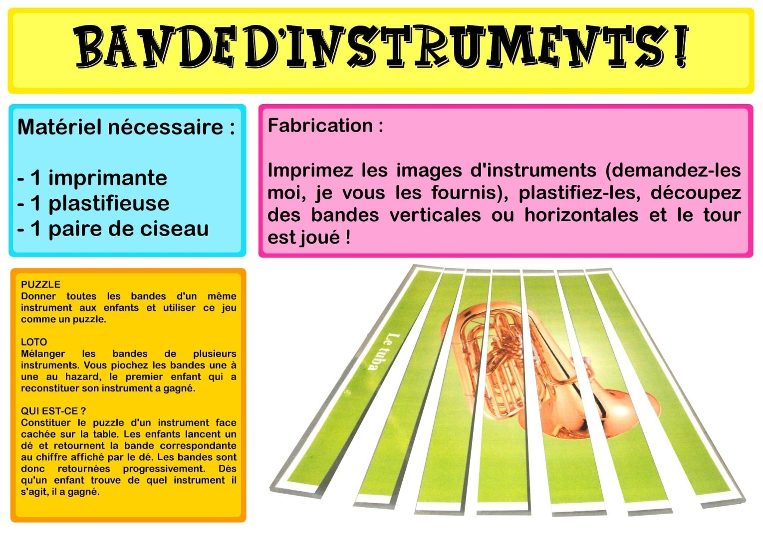 Jeux Instruments De Musique - Éditions Mélopie encequiconcerne Jeu D Instruments 