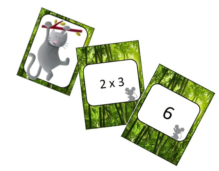 Jeux – Les Tables De Multiplication De 2 À 9 – L Ecole De à Tables De Multiplication Jeux À Imprimer