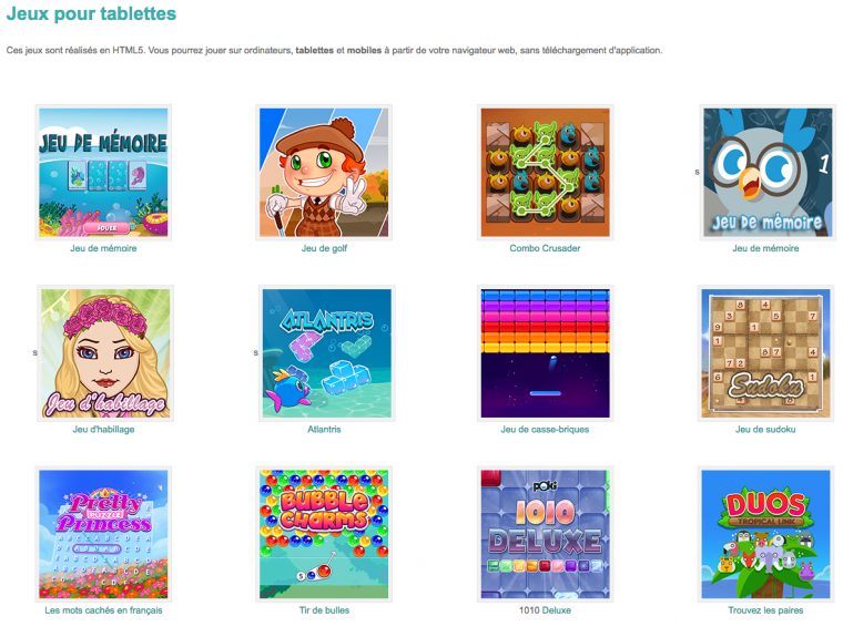 Jeux Ludiques Pour Tablettes #html5 #primaire #préscolaire avec Jeux Ludique En Ligne