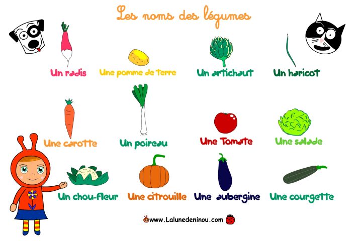 Jeux Pour Reconnaître Les Légumes – Lalunedeninou destiné Jeux Educatif 3 Ans En Ligne