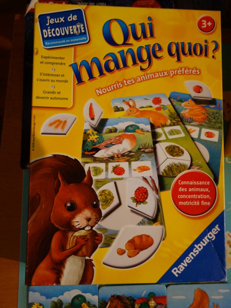 Jeux] Qui Mange Quoi? – Ravensburger – Récréamam, Le Blog D dedans Jeux Pour Manger