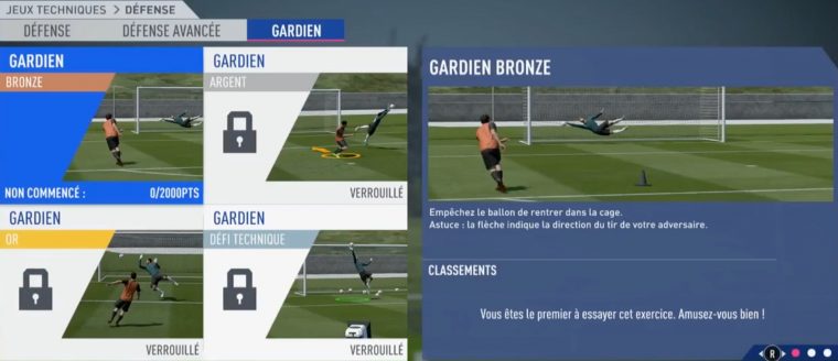 Jeux Techniques Gardien – Soluce Fifa 19 | Supersoluce destiné Jeux De Gardien