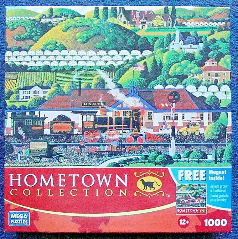 Jigsaw Puzzle 1000 Pcs Los Altos Train Station Hometown Collection Heronim destiné Puzzle Photo Gratuit