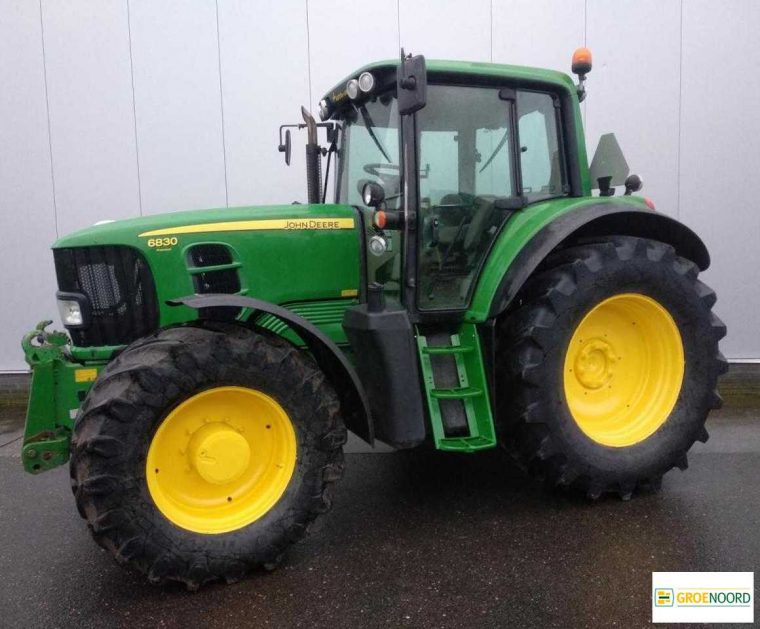 John Deere 6830 Ap Premium Traktor Tractor Tracteur Tarım Traktör — 4183238 intérieur Image Tracteur John Deere