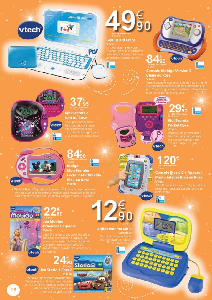 Jouets By Carrefour – Issuu à Ordinateur 3 Ans