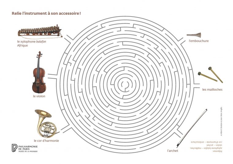 Jouez Avec Les Instruments Du Musée ! | Philharmonie De Paris concernant Jeu D Instruments