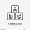 Jouez La Ligne De Blocs Icône, Logo Plat De Cubes En intérieur Jeux Pour Bébé En Ligne