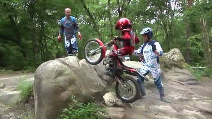 Julien 6 Ans – Moto Trial intérieur Mot Pour Enfant