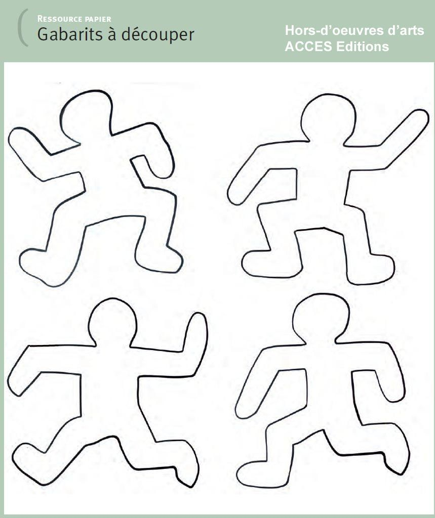 Keith Haring Coloriage Maternelle - Recherche Google | Cours serapportantà Coloriage Corps Humain Maternelle