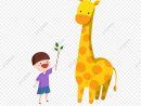 Kid Et La Girafe Vecteur, La Division Du Secteur Privé avec Jeux De Girafe Gratuit