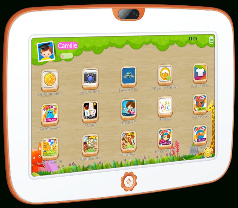 Kid Tab La Nouvelle Tablette Pour Enfant | Sur Le Nuage De Lexou tout Tablette Enfant Fille