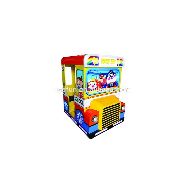 Kiddie Jaune Autobus Scolaire De Machine De Jeu D'arcade À Jetons Manège  Enfants Monter Sur Voiture Pour Enfants Machine De Jeu Dans Le Parc Pour  Les serapportantà Jeux De Voiture Jaune