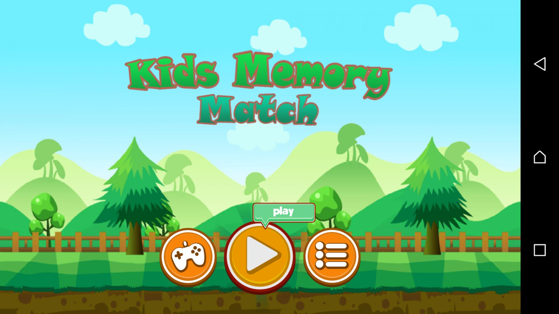 Kids Memory Games &amp; Jeux De Mémoire Des Enfants For Android encequiconcerne Jeux De Memory Gratuit