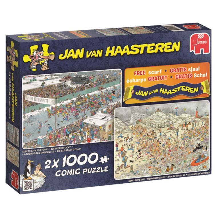 Kış Eğlenceleri, 2 X 1000 Parça concernant Puzzle Photo Gratuit