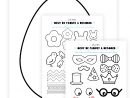 Kit De Décoration Oeuf De Pâques À Imprimer - Momes destiné Découpage Collage Maternelle À Imprimer