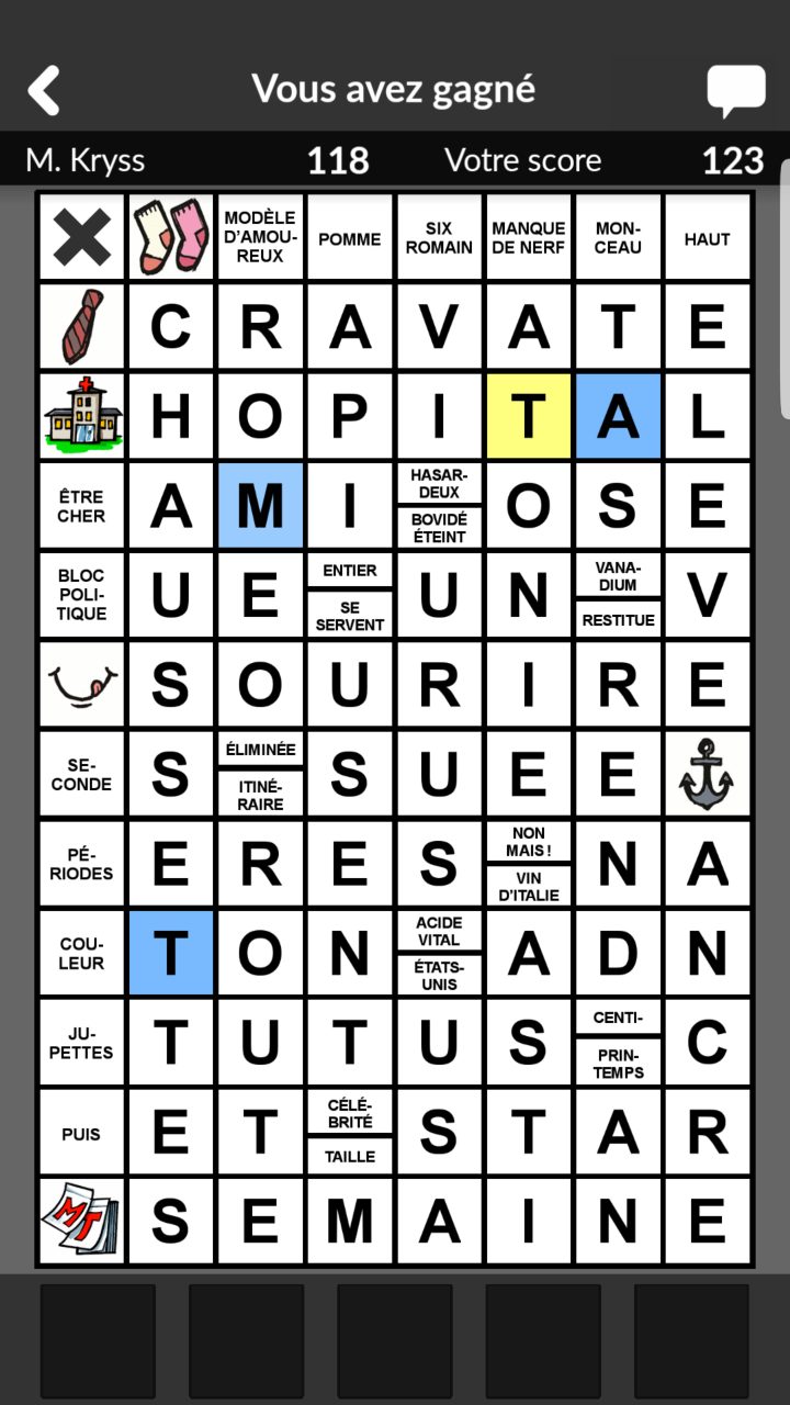 Kryss La Bataille Des Mots Android 15/20 (Test, Photos, Vidéo) à Mots Fleches Solution