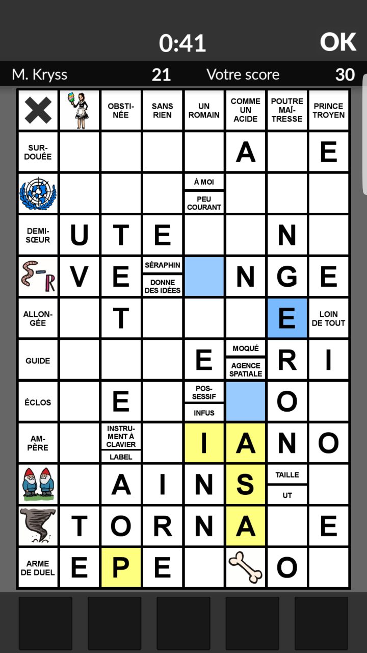 Kryss La Bataille Des Mots Android 15/20 (Test, Photos, Vidéo) pour Mots Fleches Solutions Gratuites