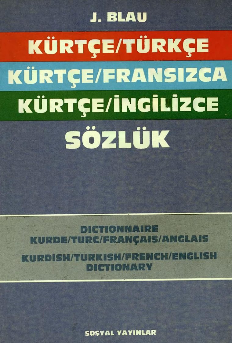 Kürtçe Türkçe Fransızca Ingilizce Sözlük Joyce Blau By concernant Maison Papier A Decouper