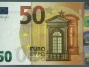 La Bce Présente Le Nouveau Billet De 50 Euros pour Billet De 5 Euros À Imprimer