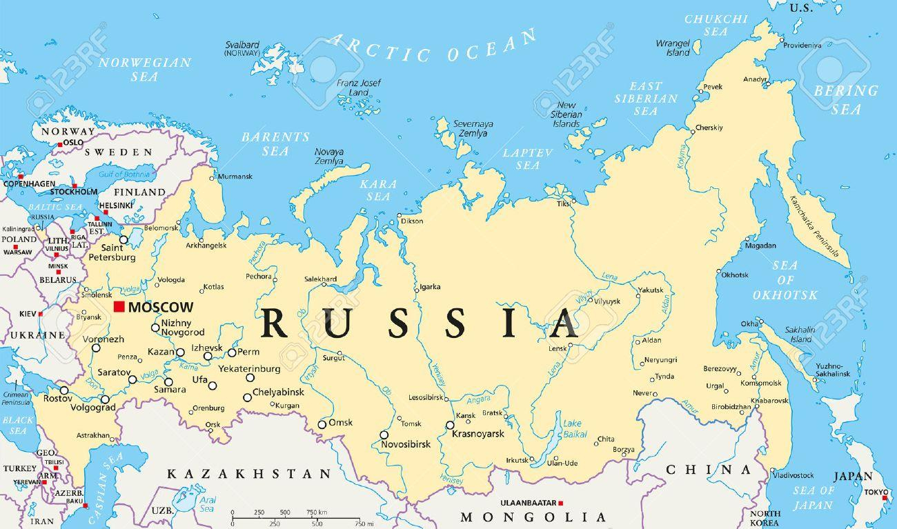 La Capitale De La Russie La Carte - Russie Capital De La encequiconcerne Capitale Europe Carte 