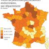 La Carte De France Des Départements Les Plus Consommateurs destiné Carte Departements Francais