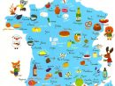 La Carte De France Des Spécialités Gastronomiques | Blog avec Carte De France Ludique