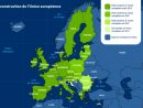 La Carte De L'union Européenne encequiconcerne Carte Union Europeene