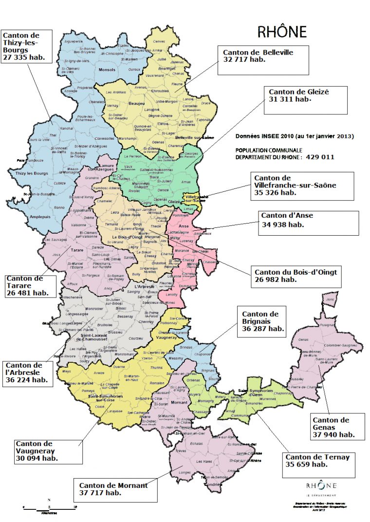 La Carte Des Nouveaux Cantons Du Conseil Général | pour Département 13 Carte