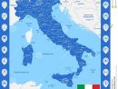 La Carte Détaillée De L'italie Avec Des Régions Ou Des États avec Carte De France Detaillée Gratuite