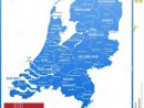 La Carte Détaillée Des Pays-Bas Avec Des Régions Ou Des avec Carte Europe Pays Et Capitale
